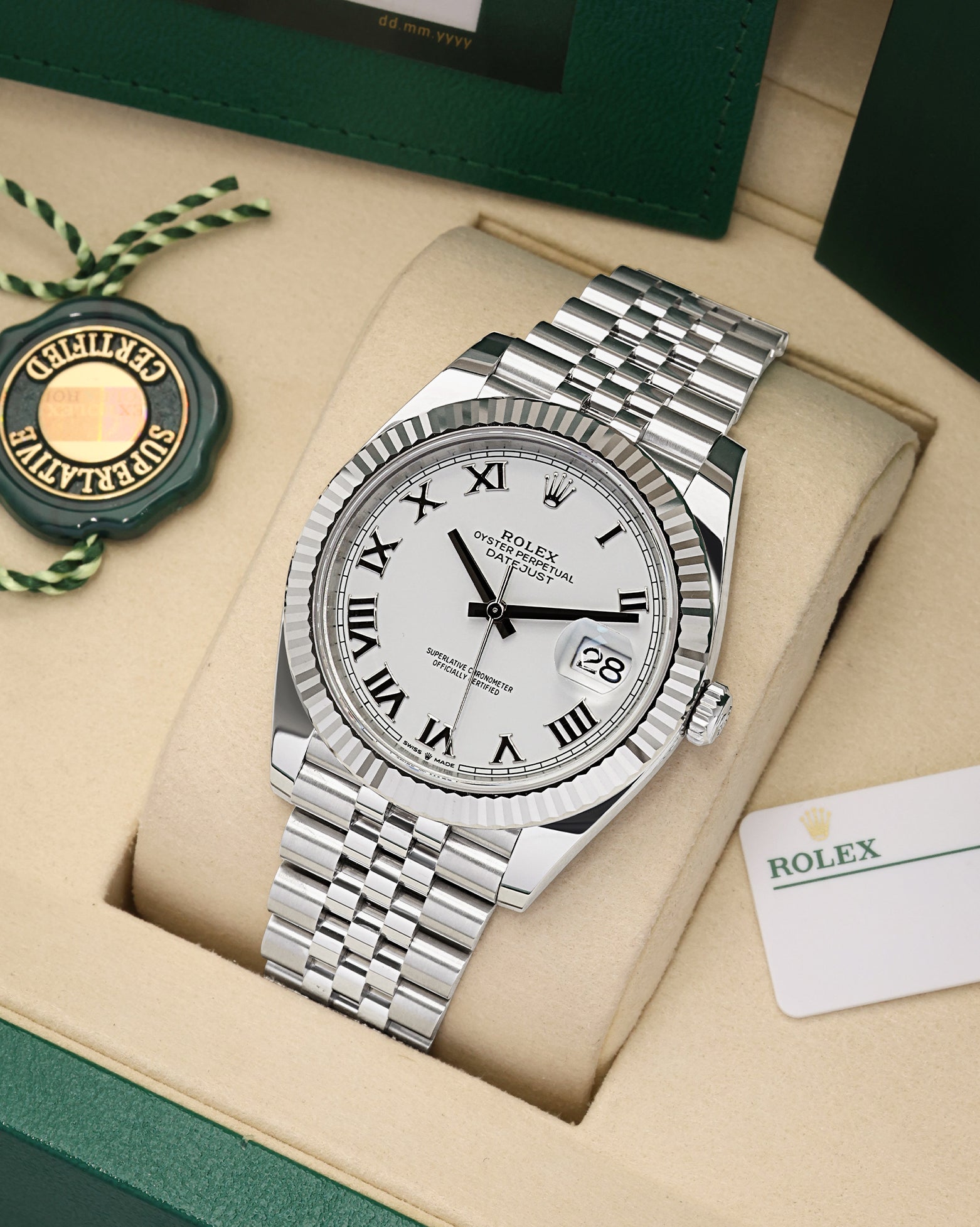 Steel Rolex Datejust 41 126334 | Noah's Fine Watches & Jewelry Dallas