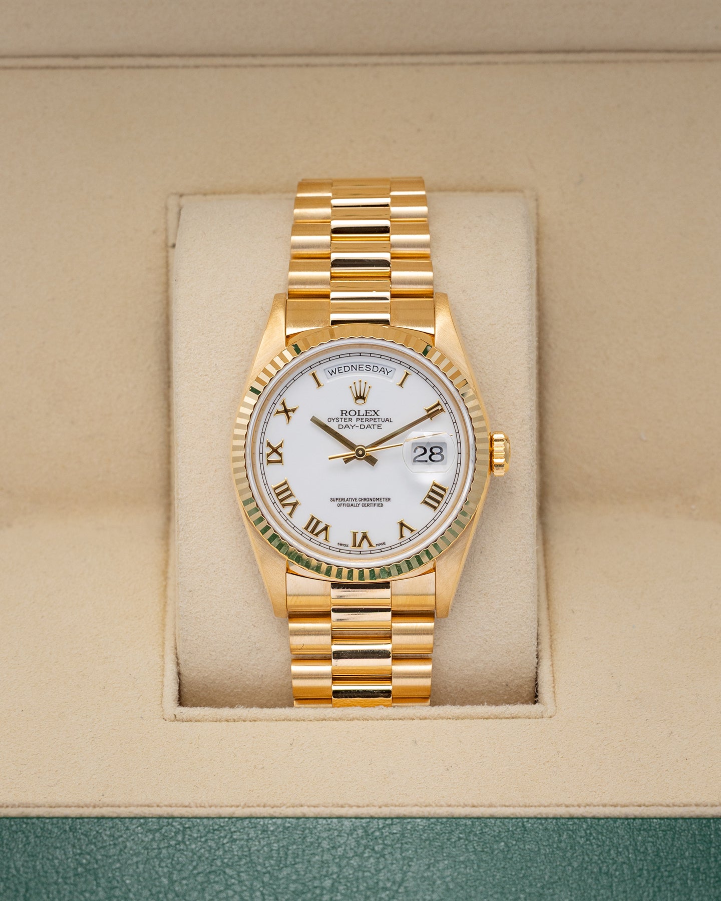 Vintage Gold Rolex Day-Date 18238 | Noah's Fine Watches & Jewelry