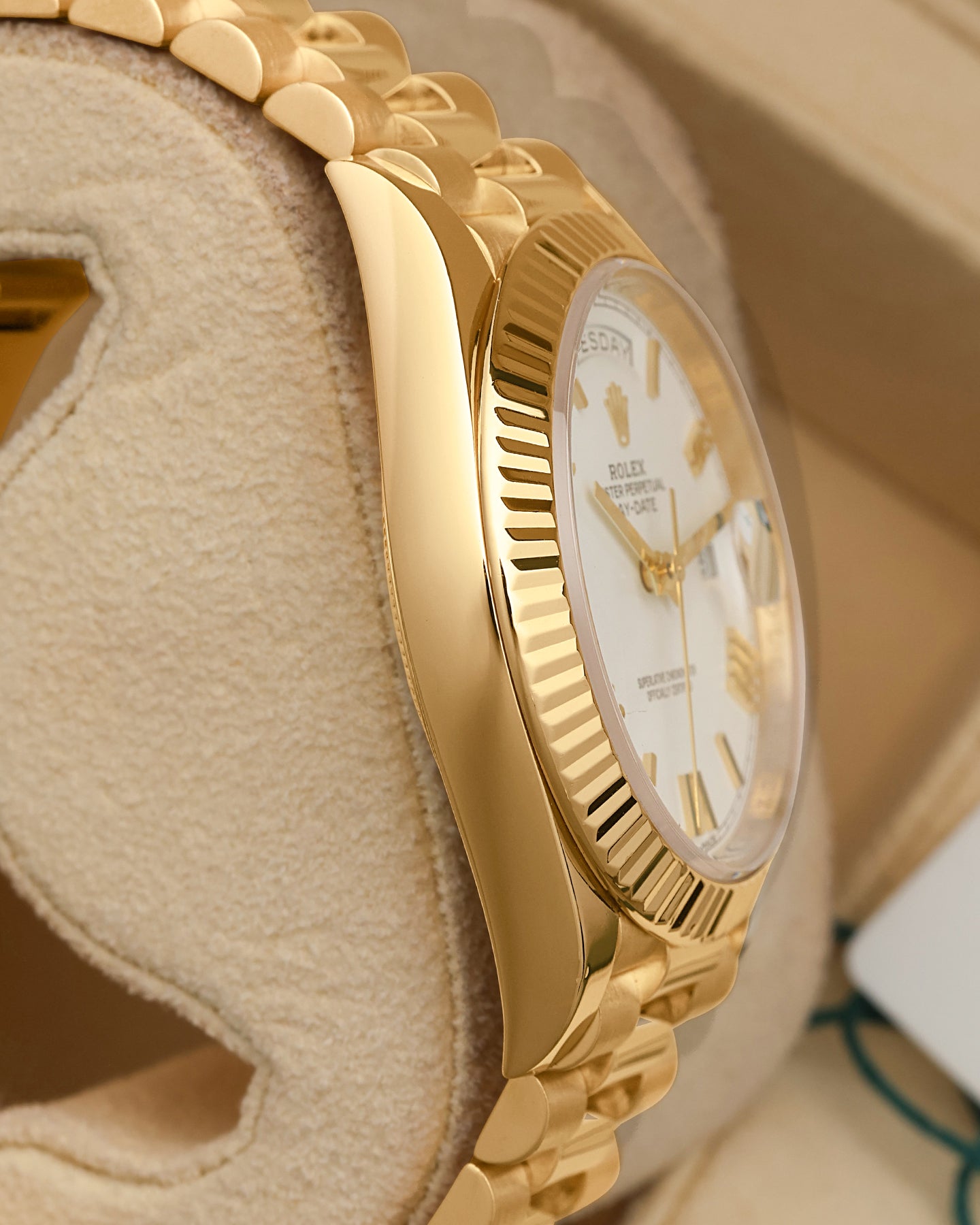 Yellow Gold Rolex Day-Date 40 228238 | Noah's Fine Watches and Jewelry