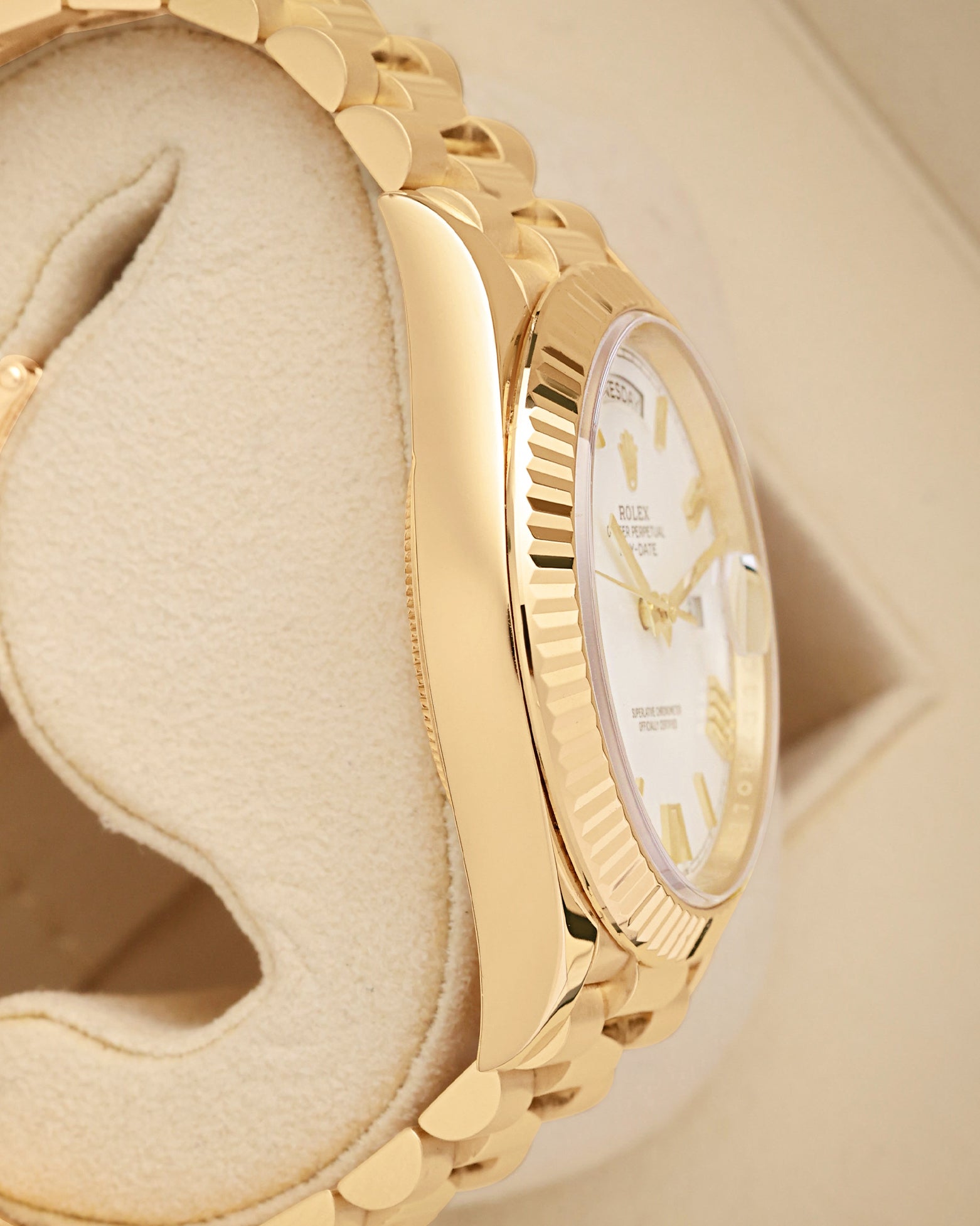 Yellow Gold Rolex Day-Date 40 228238 | Noah's Fine Watches Dallas