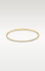 1.62 ct Diamond Gold Flex Bangle Bracelet | Noah's Fine Jewelry and Watches Dallas
