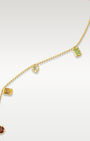 Yellow Gold 3.4CT Rainbow Sapphire Necklace at Noah's Fine Watches & Jewelry