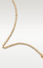 Yellow Gold 3.96CT Bezel Tennis Necklace | Noahs Diamond Jewelry Texas