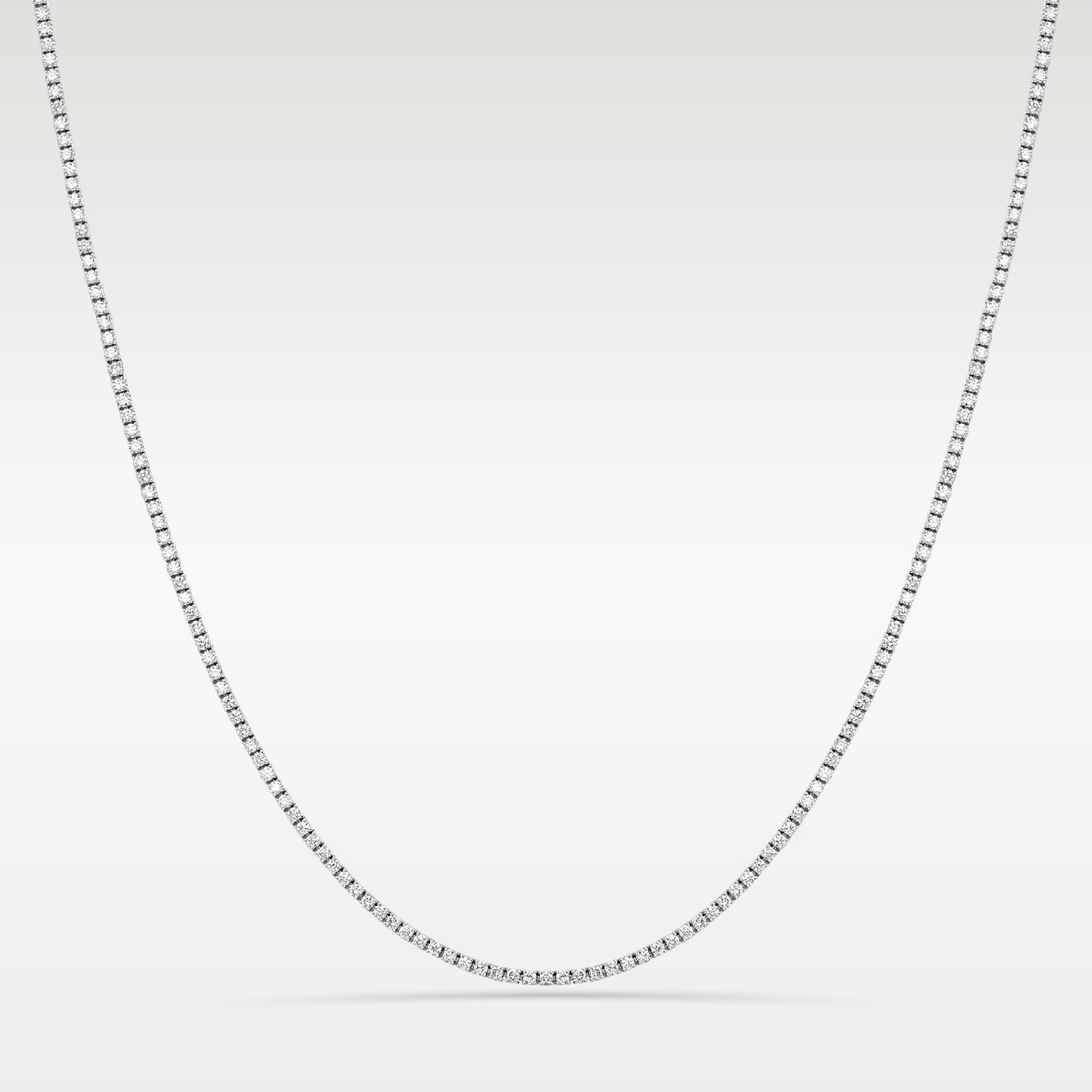 14K Yellow Gold 4.75CT Tennis Necklace | Noahs Fine Watches & Jewelry TX