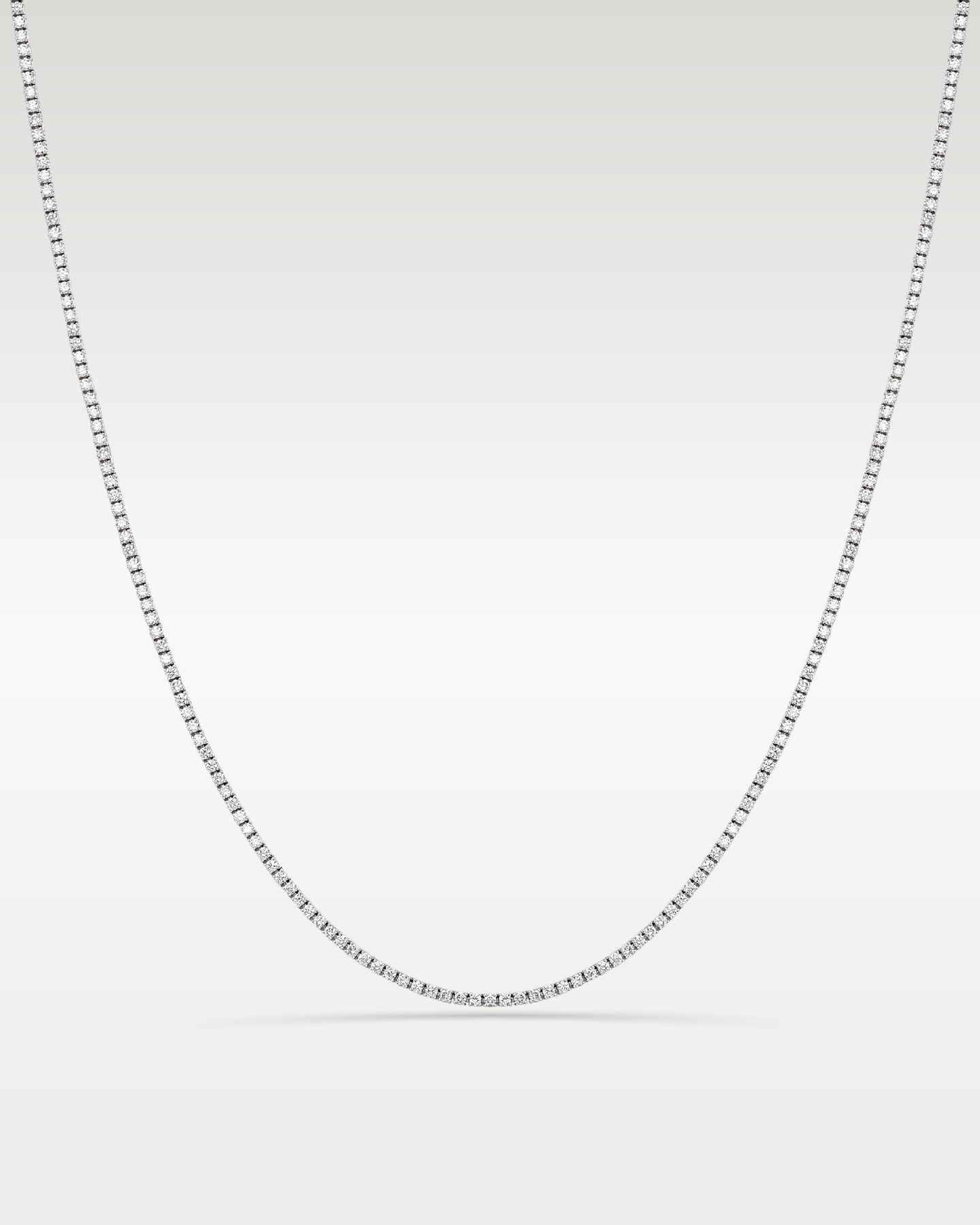 14K Yellow Gold 4.75CT Tennis Necklace | Noahs Fine Watches & Jewelry TX