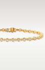 Yellow Gold Bezel Diamond Bracelet | Noah's Fine Jewelry Dallas, Texas