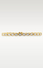 18K Gold Bezel Oval Diamond Tennis Bracelet | Noah's Fine Gold Jewelry TX