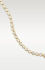 18K Gold Bezel Oval Diamond Tennis Bracelet | Noah's Fine Gold Jewelry TX