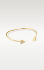 Yellow Gold 0.20 carat Diamond Cuff Bracelet | Noah's Fine Jewelry and Watches Dallas