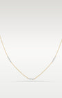 Yellow Gold Diamond Station Necklace | Noahs Fine Diamond Jewelry Dallas