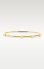 Women's 14k Gold Five-Station Diamond Flex Bangle | Noahs Fine Watches & Jewelry
