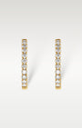 Gold Inside Out Diamond Hoop Earrings 2.50ct | Noahs Fine Jewelry & Watches