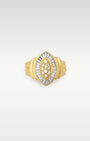 18k Gold Marquise Frame Mixed-Cut Diamond Ring | Noahs Fine Jewelry & Watches TX