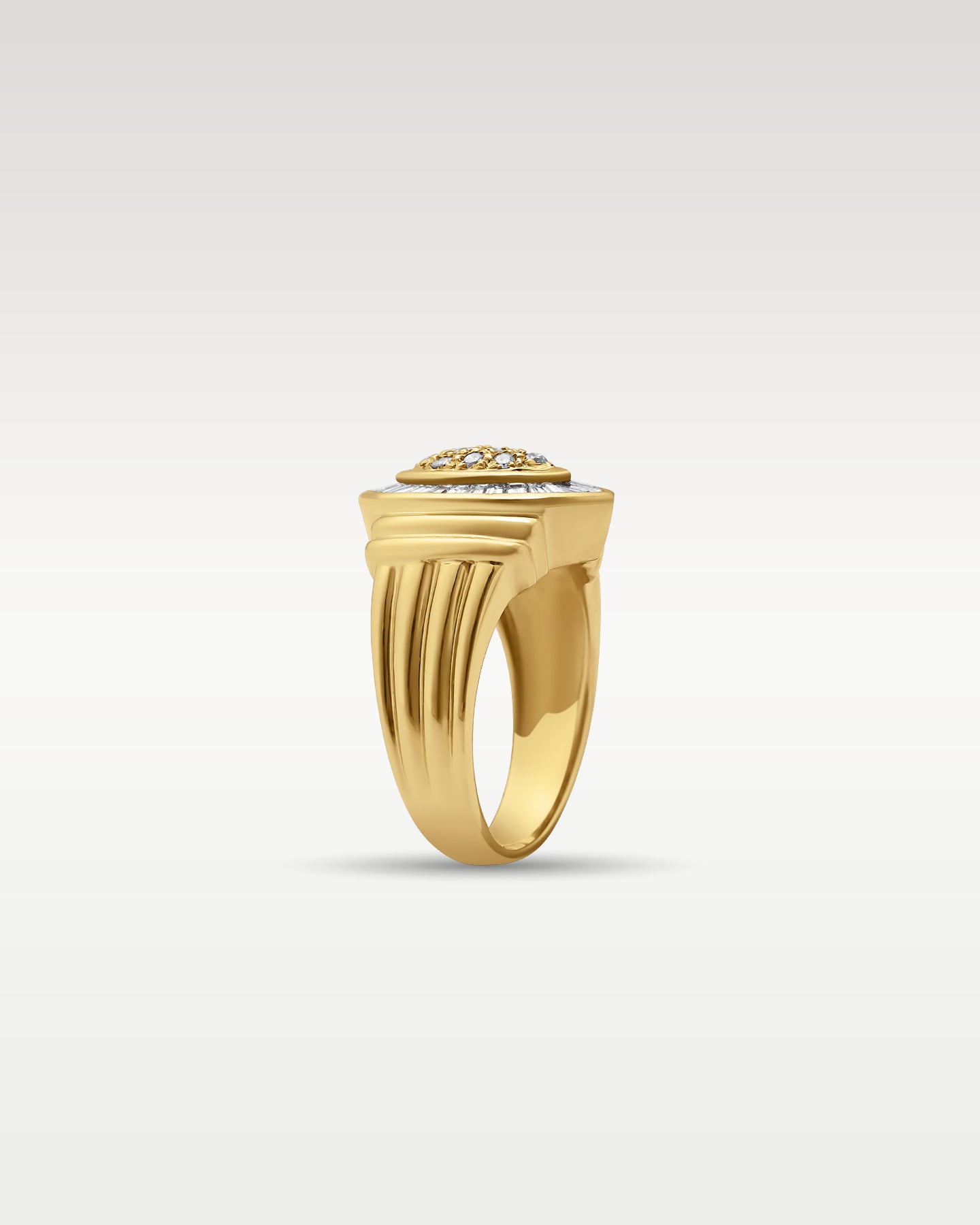 18k Gold Marquise Frame Mixed-Cut Diamond Ring | Noahs Fine Jewelry & Watches TX