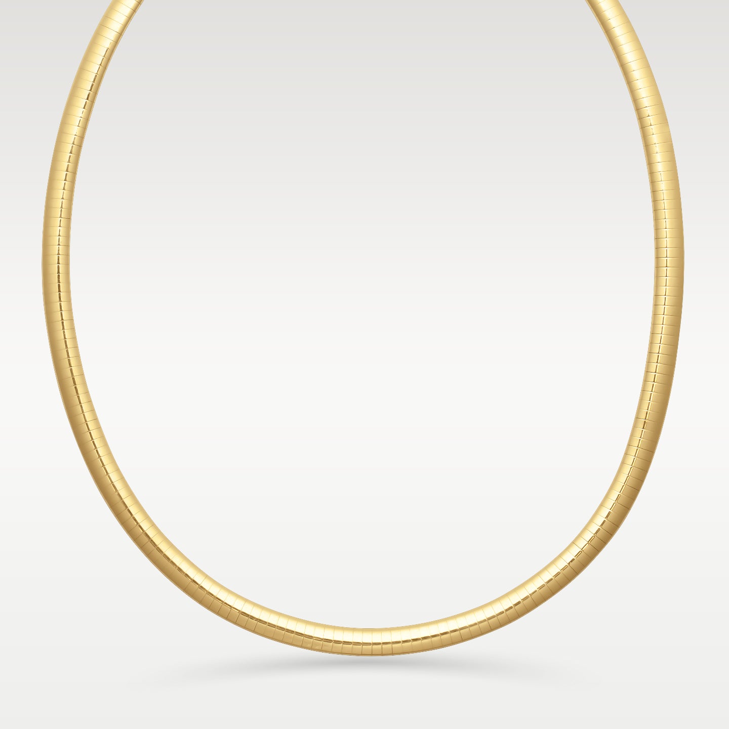 Yellow Gold Omega Necklace | Noah's Fine Jewelry Dallas, Texas