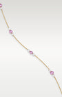 18k Pink Sapphire & Diamond Station Necklace | Noah's Fine Jewelry & Watches