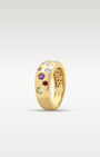 14k Yellow Gold Rainbow Stone Ring | Noah's Fine Jewelry Frisco, Texas