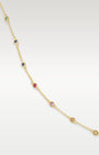 14K Gold Rainbow Station Necklace | Noah's Fine Watches & Jewelry Dallas