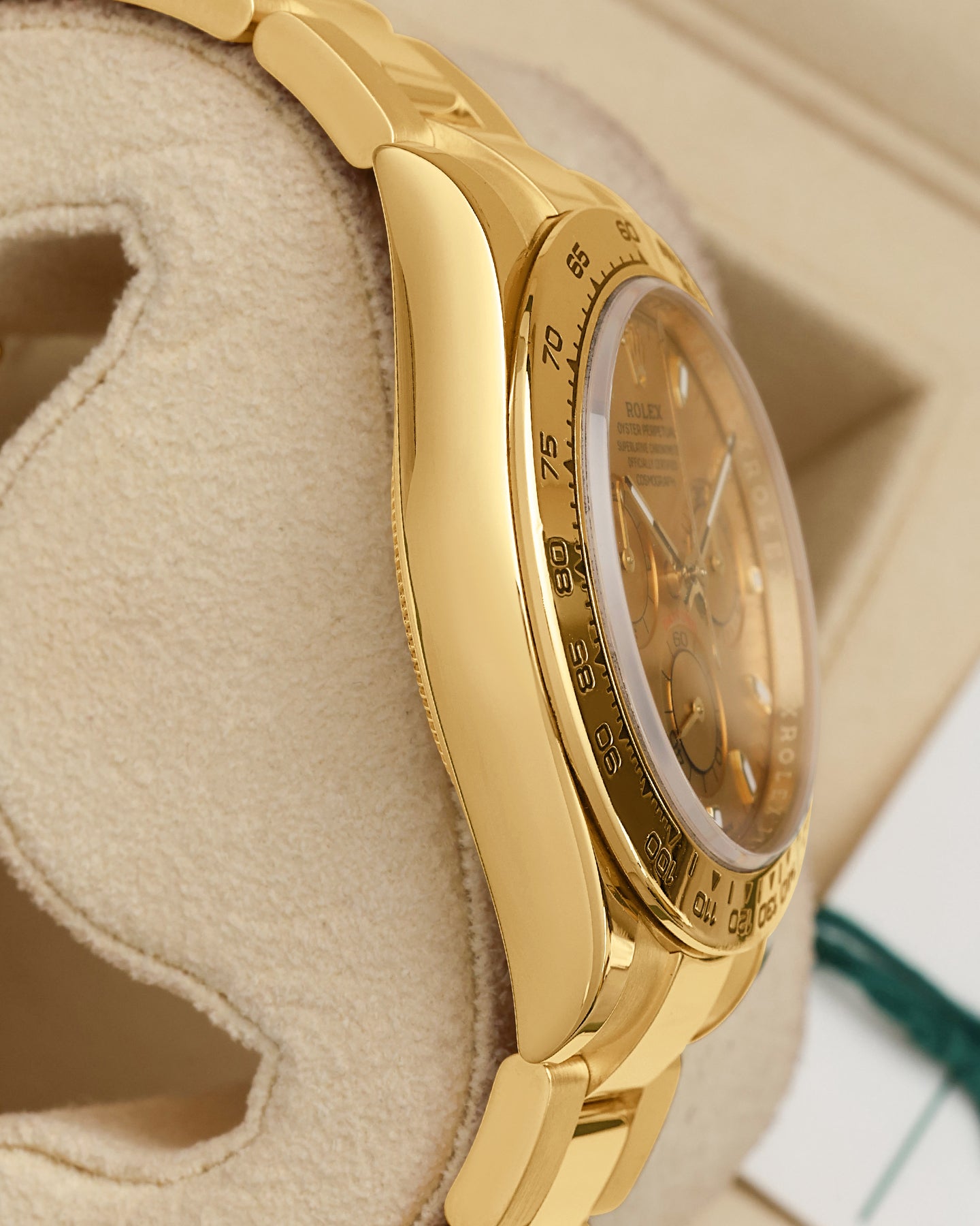 Champagne dial Rolex Daytona 116508 | Noahs Fine Watches & Jewelry TX