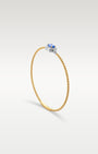 Gold Sapphire Diamond Flex Bangle Bracelet | Noah's Fine Jewelry and Watches Dallas