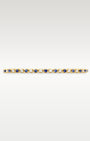 Yellow Gold Sapphire Diamond Tennis Bracelet | Noah's Fine Watches and Jewelry DFW
