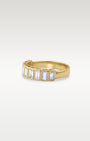 14k Yellow Gold Semi Eternity Baguette Diamond Ring | Noah's Fine Watches Frisco, Texas