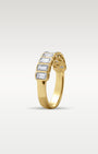 14k Yellow Gold Semi Eternity Baguette Diamond Ring | Noah's Fine Watches Frisco, Texas