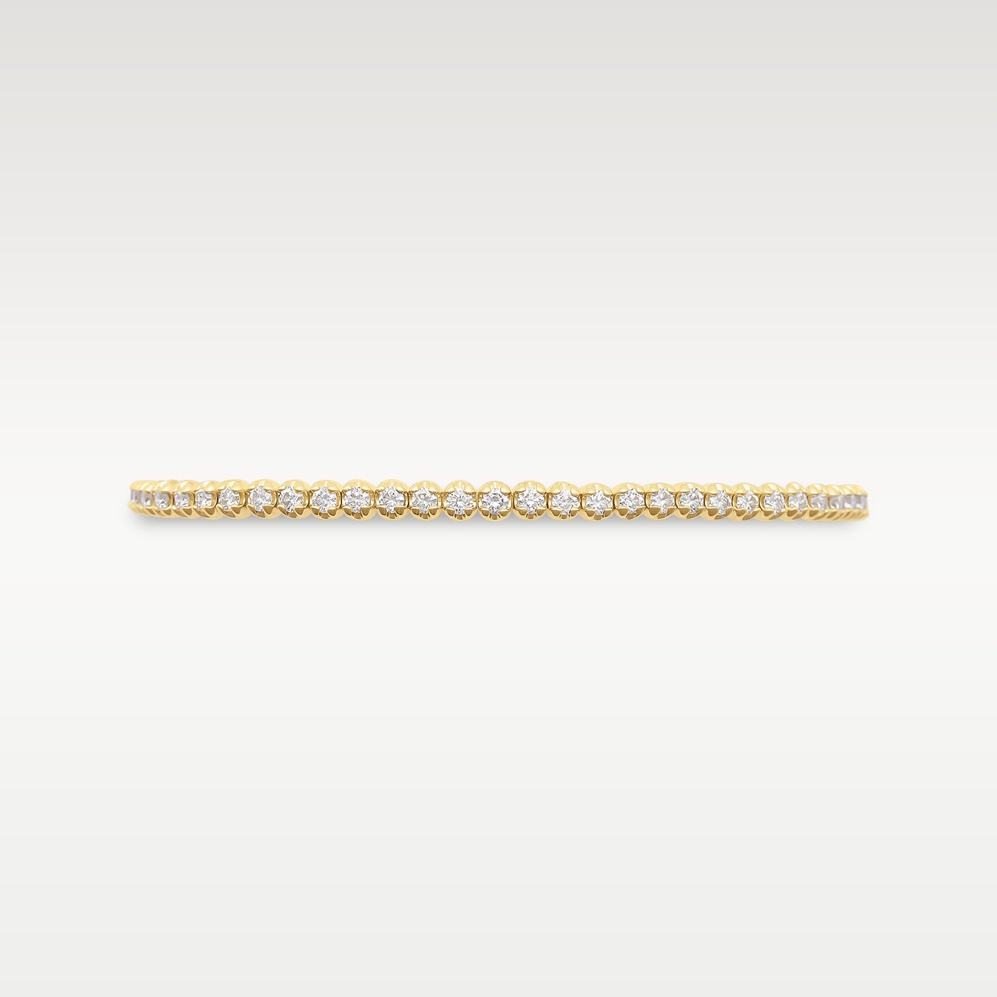14K Yellow Gold Tennis Bracelet 3.00ct | Noah's Fine Watches & Jewelry Dallas