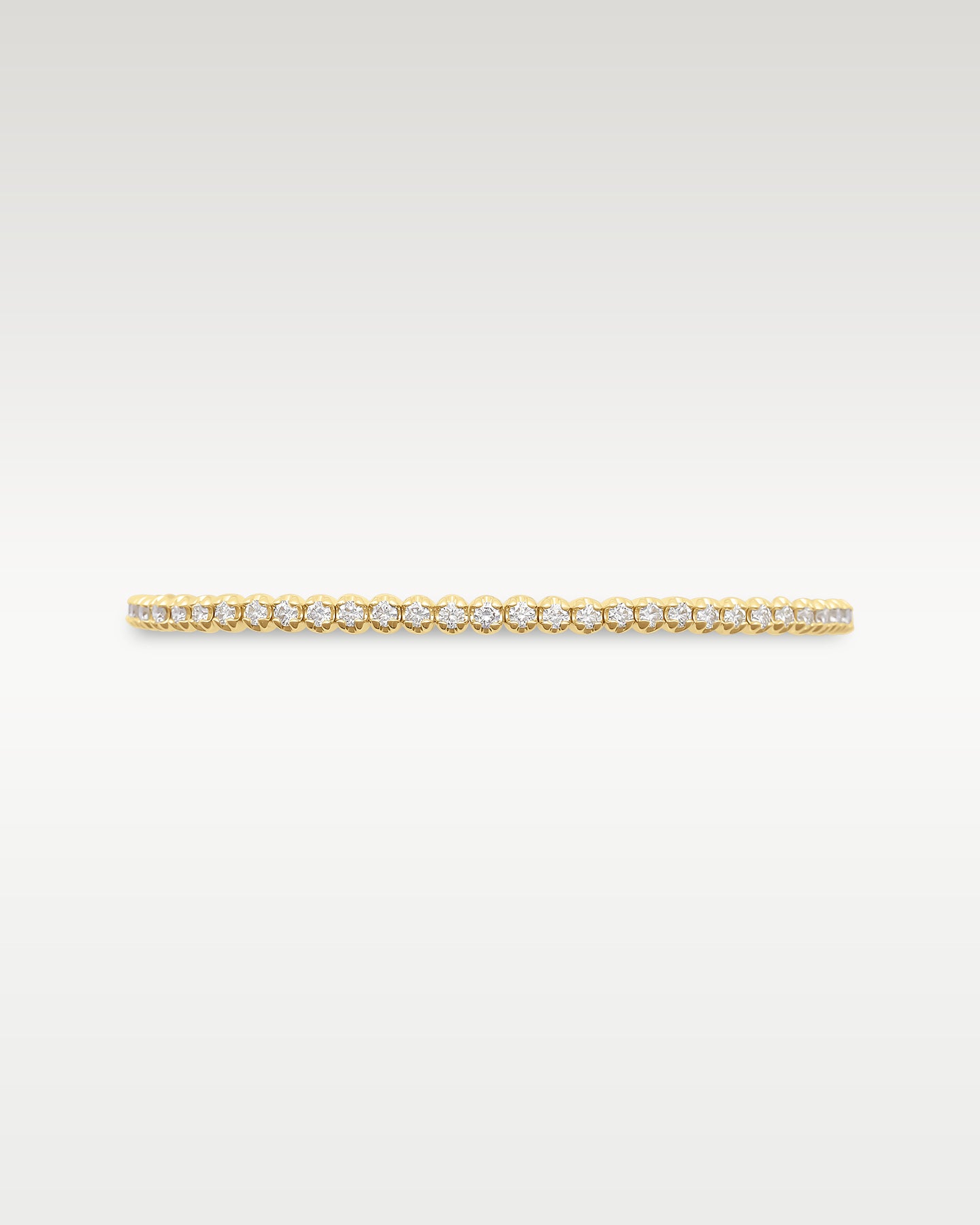 14K Yellow Gold Tennis Bracelet 3.00ct | Noah's Fine Watches & Jewelry Dallas