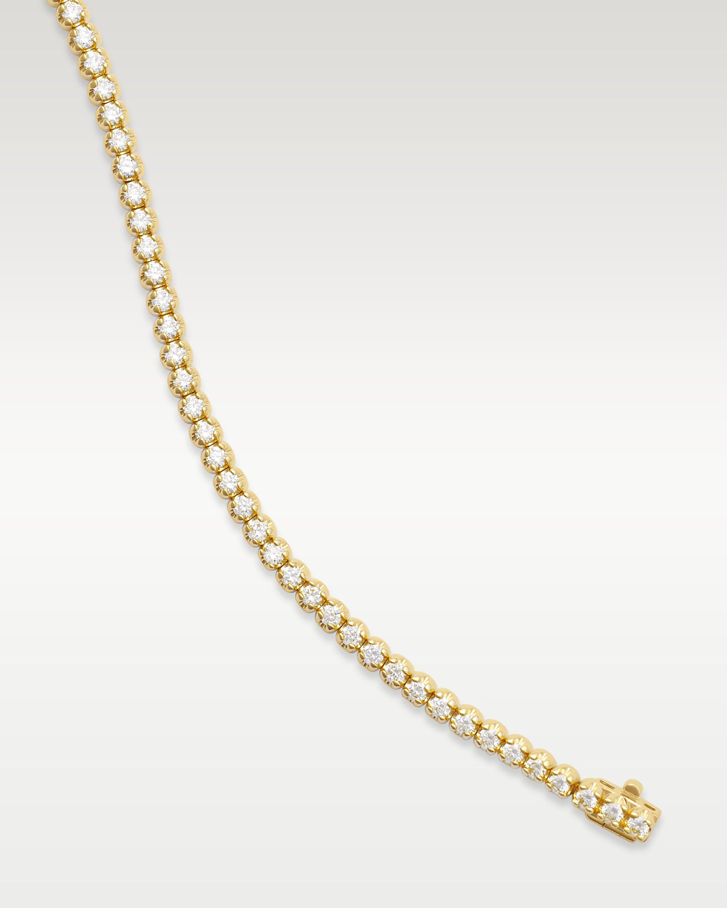 14K Yellow Gold Tennis Bracelet 3.00ct | Noah's Fine Watches & Jewelry Dallas