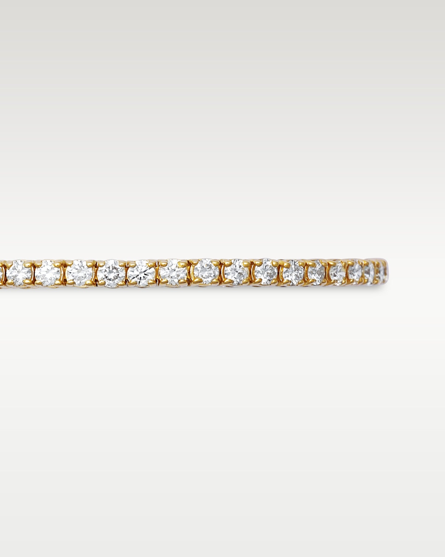 Yellow Gold Tennis Bracelet 5.00ct | Noah's Fine Jewelry and Watches TX