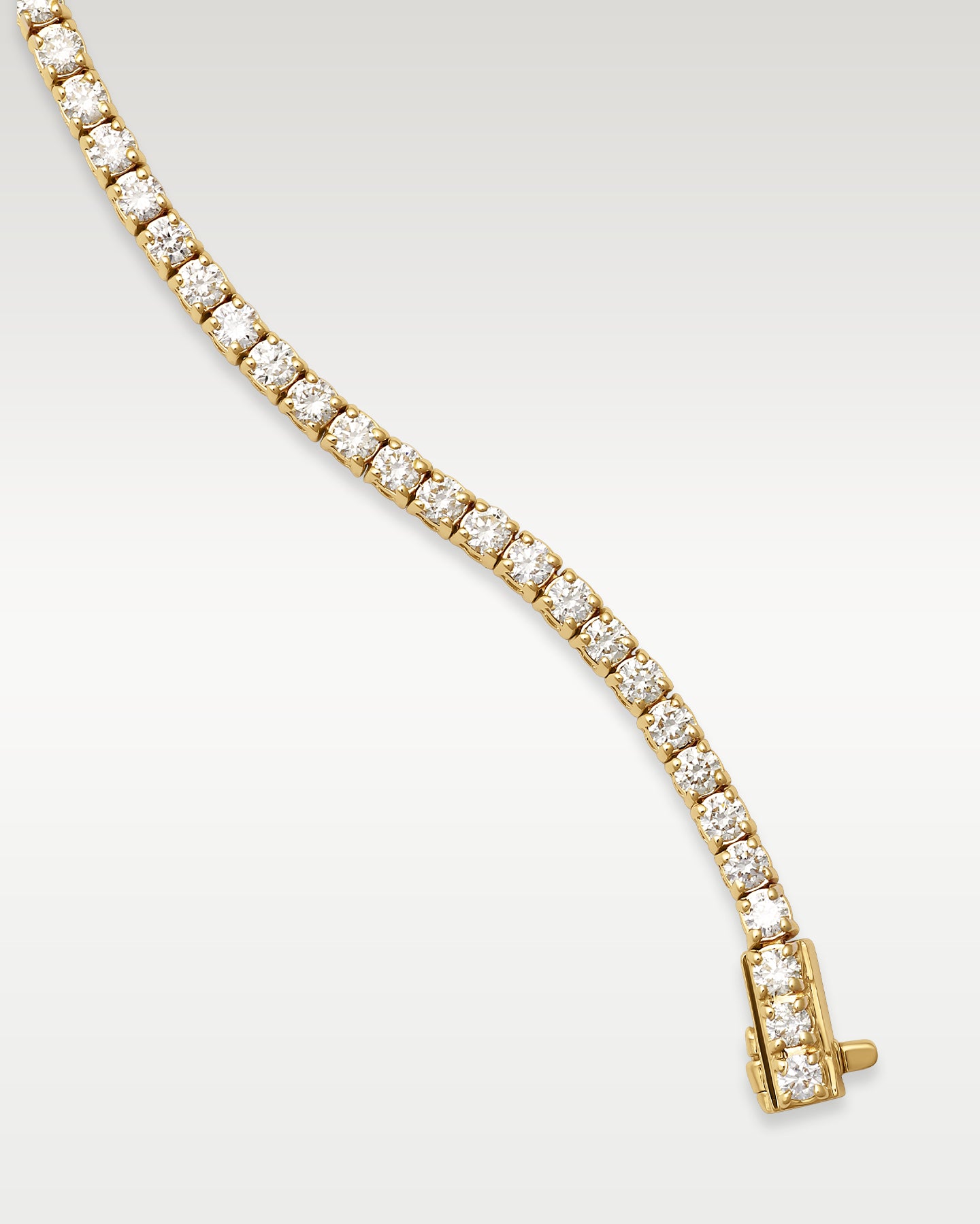 Yellow Gold Tennis Bracelet 5.00ct | Noah's Fine Jewelry and Watches TX