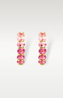 Yellow Gold Tourmaline Huggie Hoop Earrings | Noah's Fine Jewelry Dallas