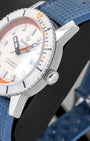 Zodiac Super Sea Wolf Z09270 Orange White Watch | Noah's Fine Watches and Jewelry Dallas