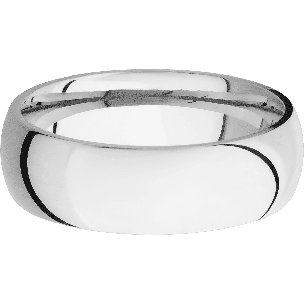 10K White Gold + Polish Finish