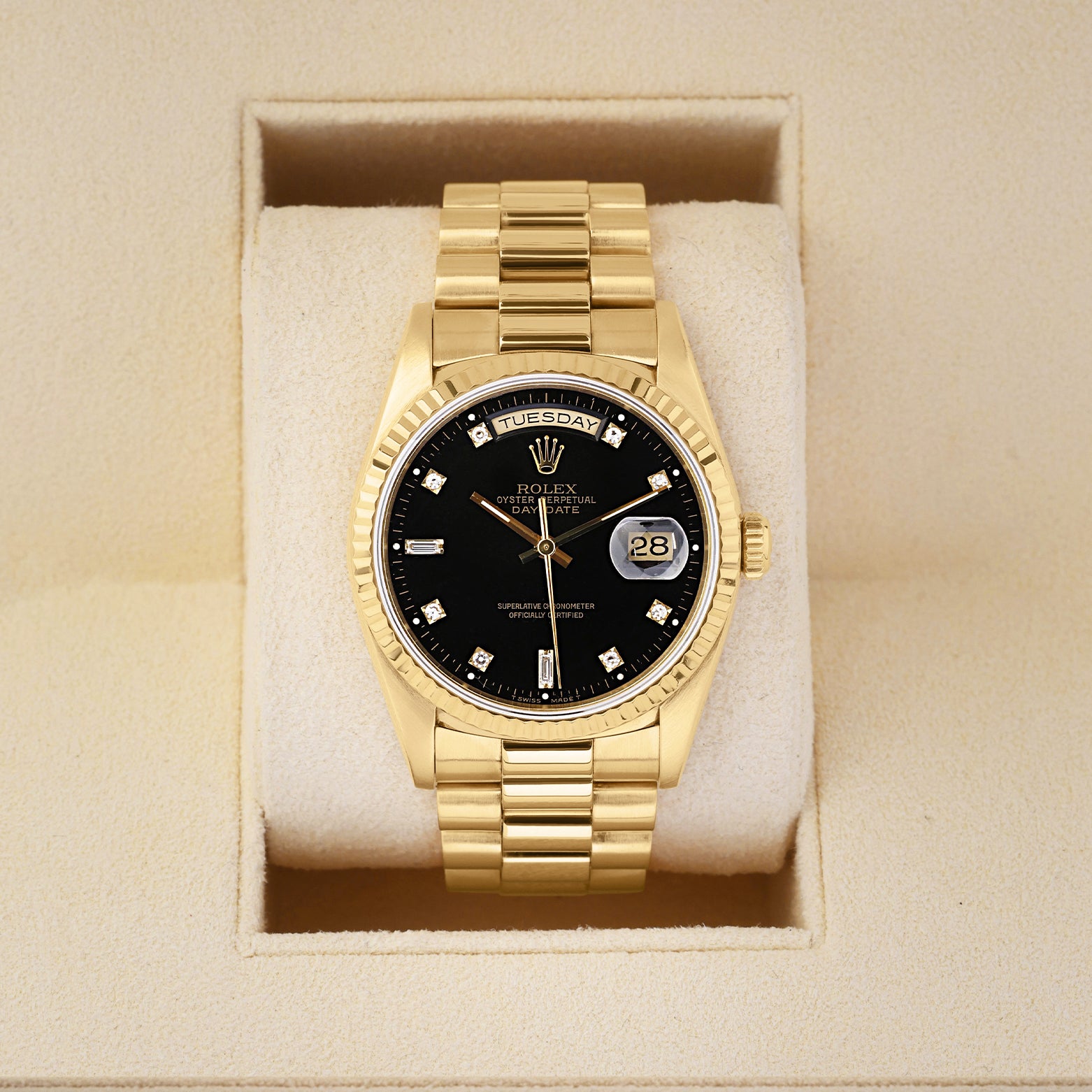 vintage Rolex Day-Date 36 18238 | Noah's Fine Watches & Jewelry Dallas