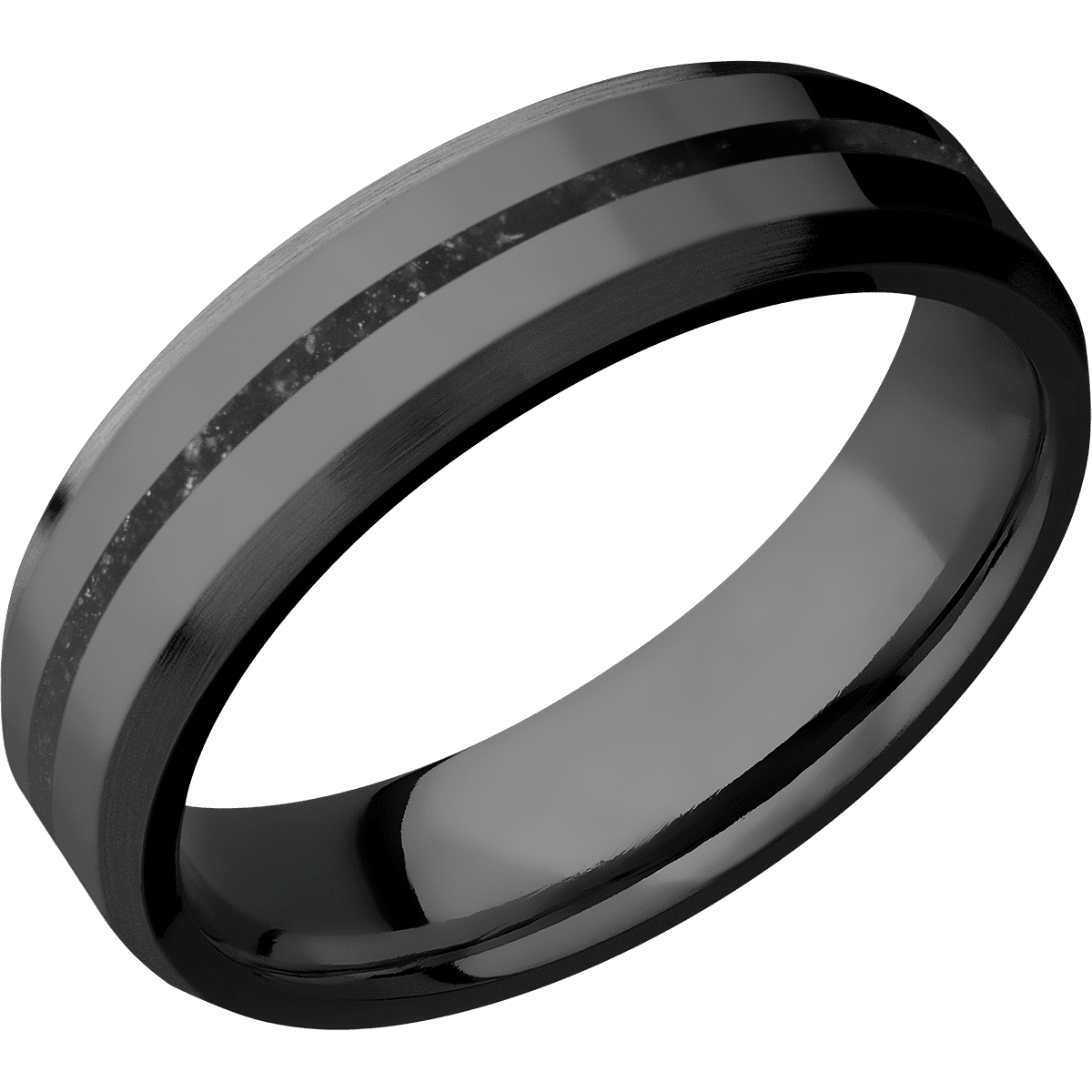 Zirconium + Polish , Satin Finish