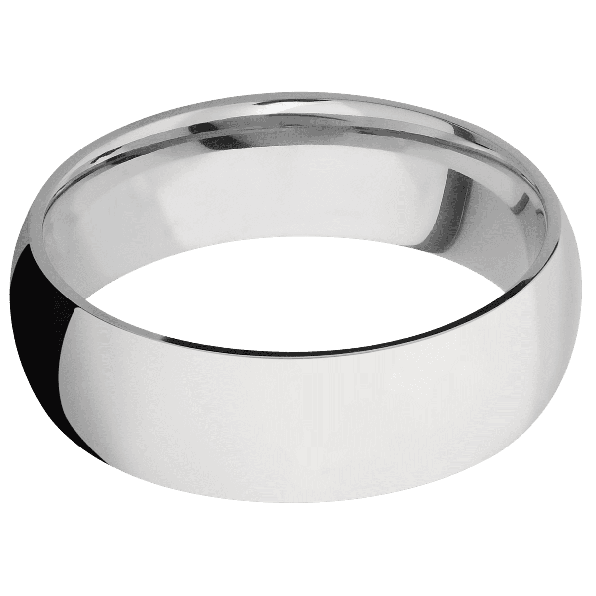 10K White Gold + Polish Finish