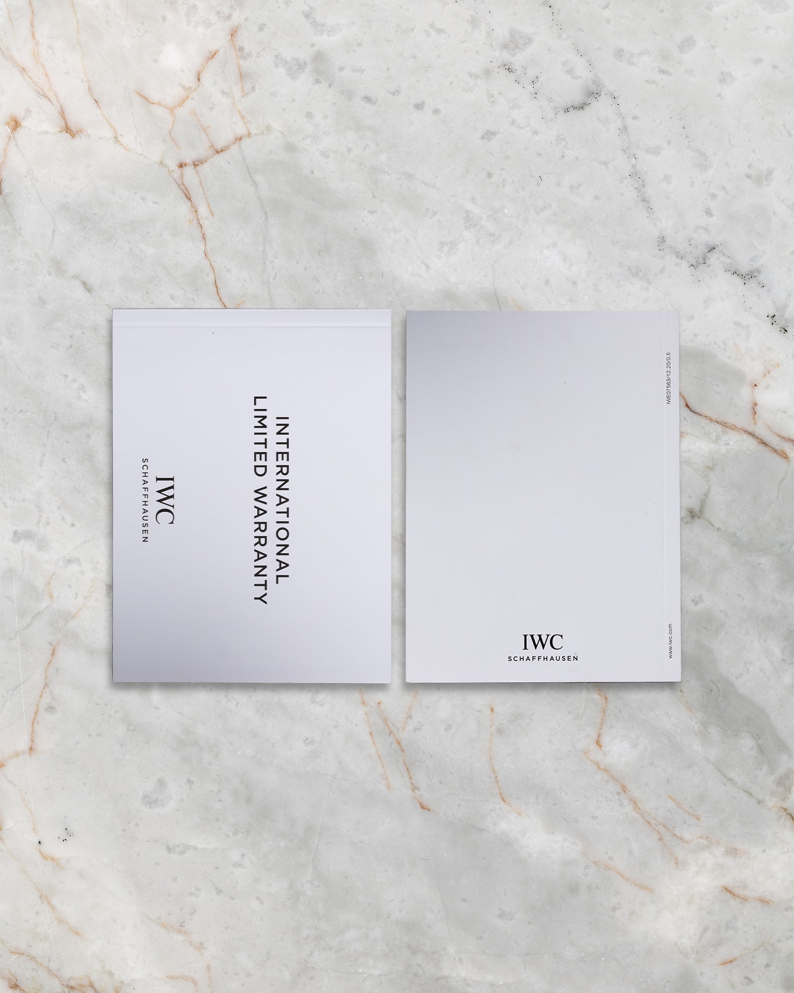 Official IWC Schaffhausen instruction manual and operating booklets included with Big Pilot's Watch IW501001
