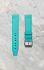 Additional Petronas Green rubber strap with EasX-CHANGE system for IWC IW388108