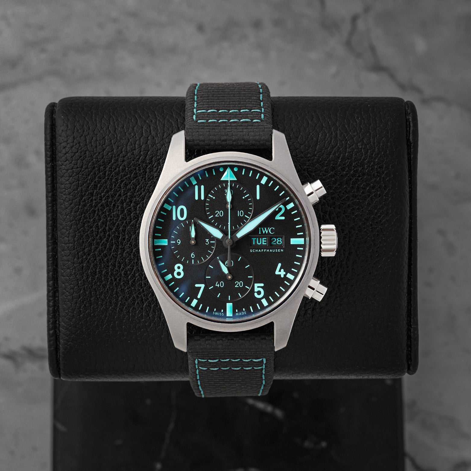 IWC Pilot's Watch Chronograph 41 Mercedes-AMG Petronas F1 IW388108 at Noah's Fine Watches & Jewelry Dallas