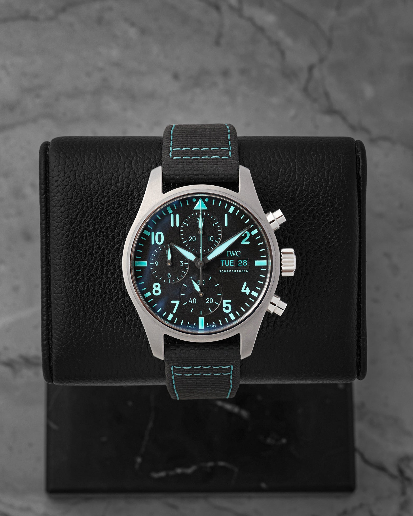 IWC Pilot's Watch Chronograph 41 Mercedes-AMG Petronas F1 IW388108 at Noah's Fine Watches & Jewelry Dallas