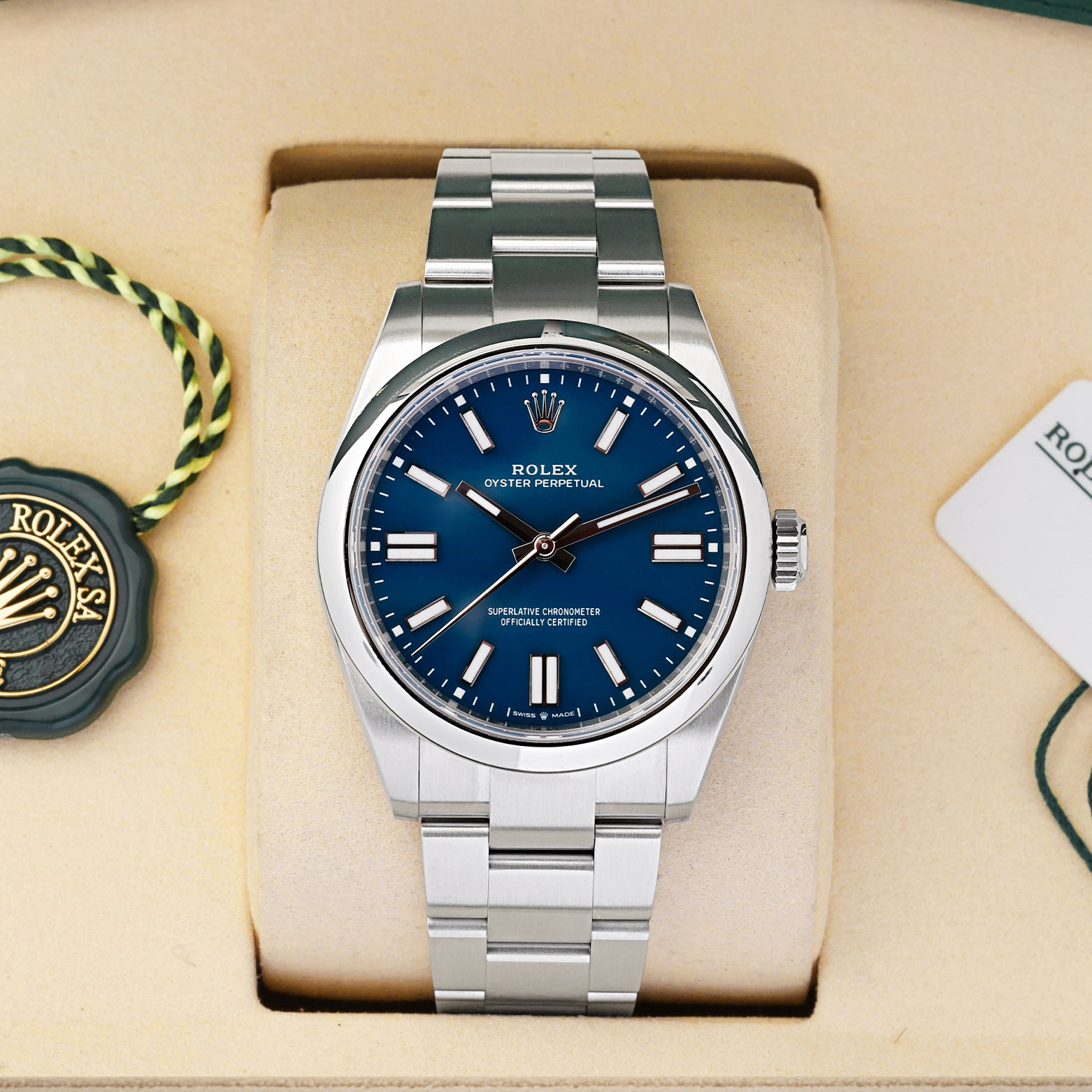 Mens 2025 Rolex Oyster Perpetual 41 134300 | Noah's Fine Watches & Jewelry