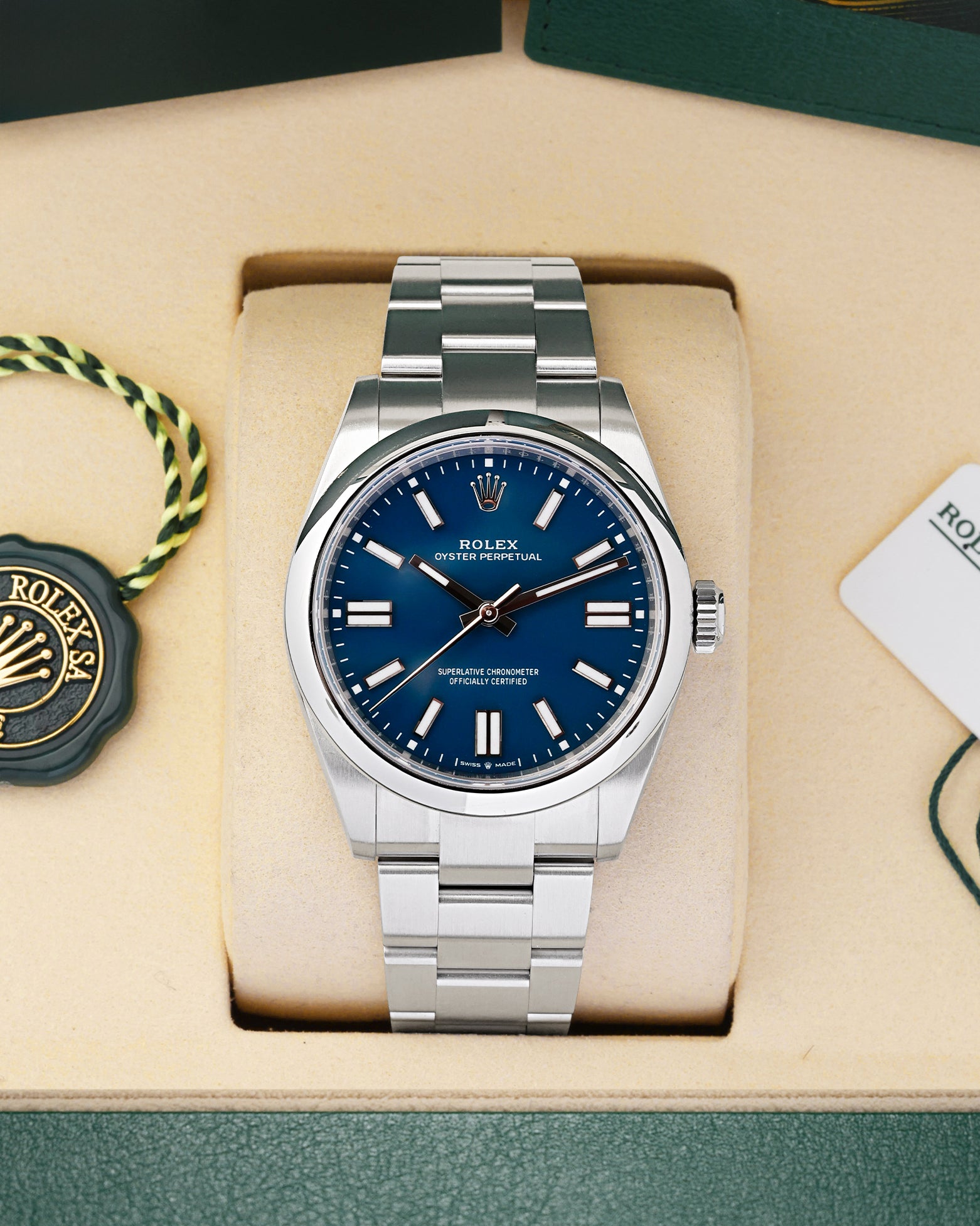 Mens 2025 Rolex Oyster Perpetual 41 134300 | Noah's Fine Watches & Jewelry
