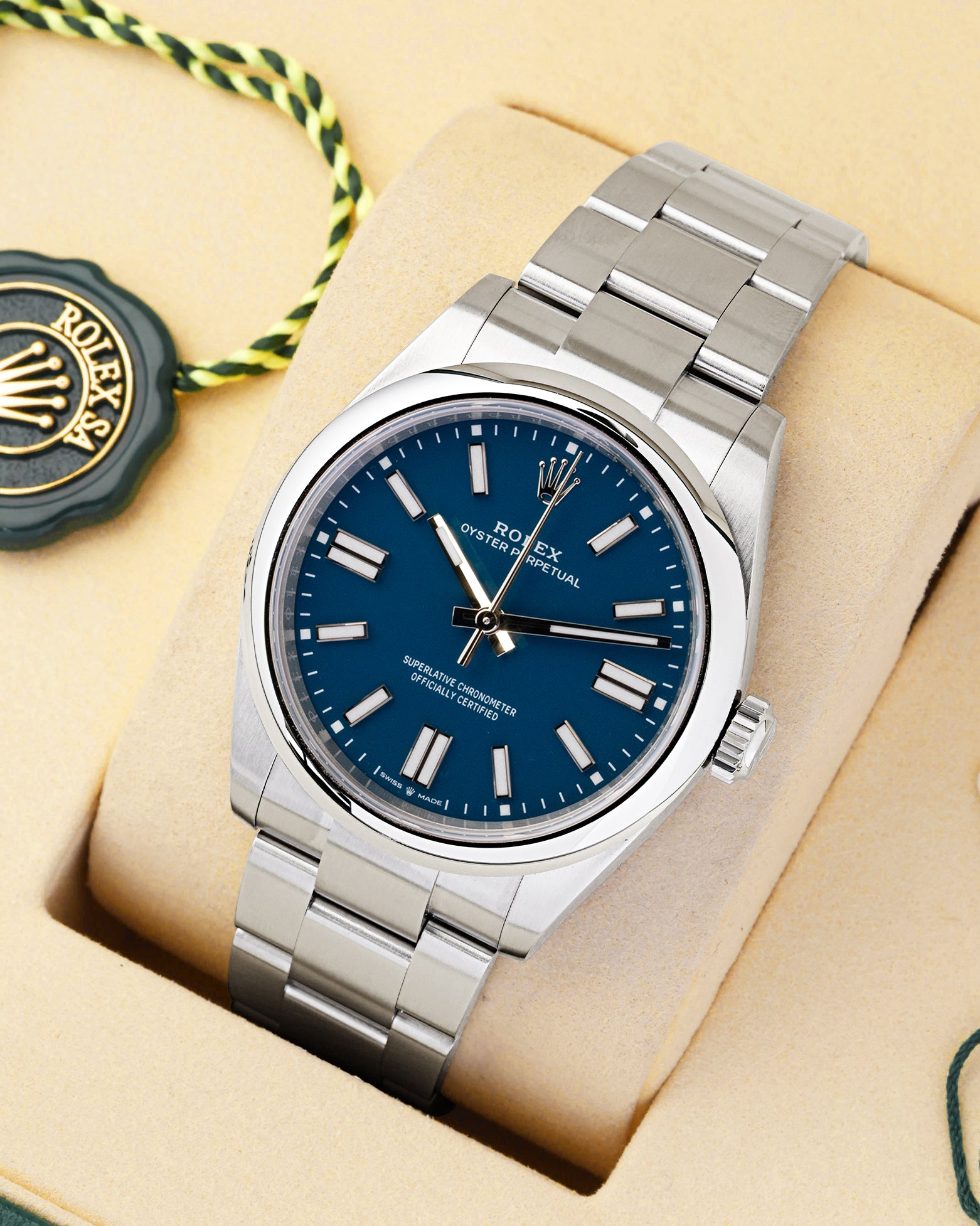 Mens 2025 Rolex Oyster Perpetual 41 134300 | Noah's Fine Watches & Jewelry