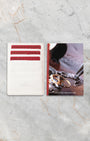 Official Omega pictogram cards, leatherette wallet, and operating manual for Planet Ocean Chronograph 2210.50.00