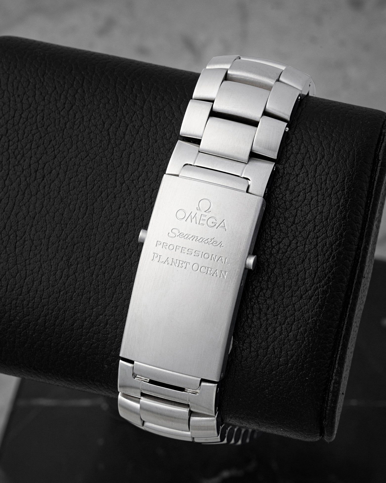 Stainless steel bracelet with dive extension folding clasp for Omega Seamaster Planet Ocean reference 2210.50.00
