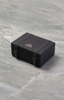 Official black Omega Speedmaster Moonwatch Professional presentation box set at Noah's Fine Watches & Jewelry in Dallas