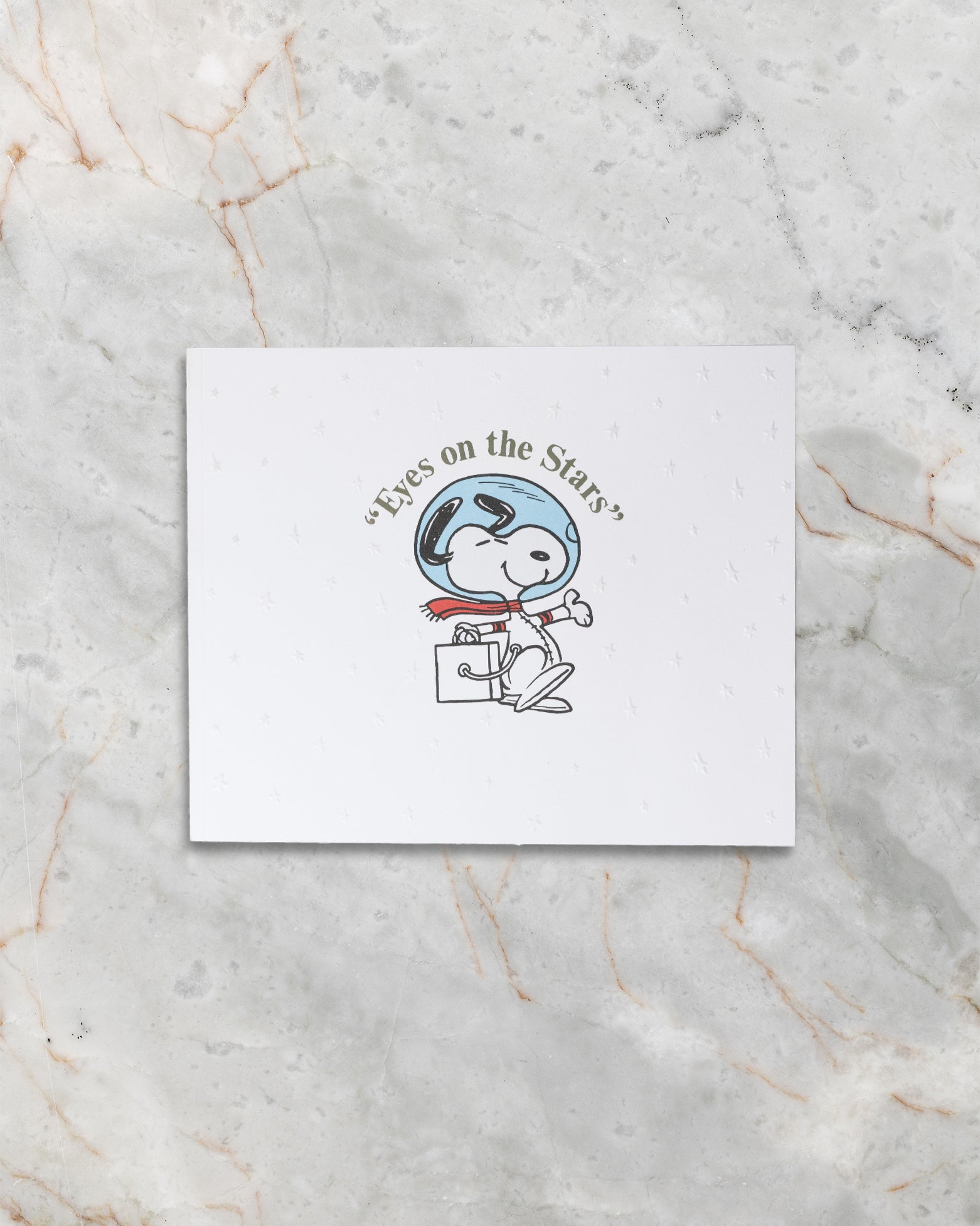 Original Omega "Eyes on the Stars" Snoopy commemorative booklet for Speedmaster 50th Anniversary set