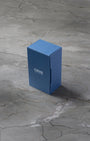Original blue Oris luxury watch presentation box included with pre-owned Aquis Date purchase